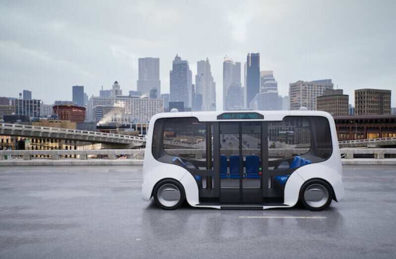NYC driverless bus